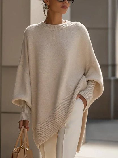 Veira Cozy Oversized Knit Sweater For Everyday Comfort by Selouva