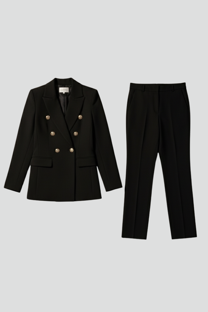 Women's Tailored Blazer Set for Office by Selouva