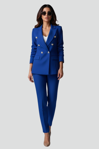 Women's Tailored Blazer Set for Office by Selouva