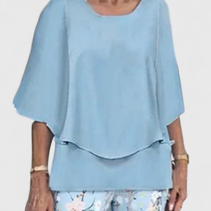 Women's Top &amp; Printed Pants Set by Selouva