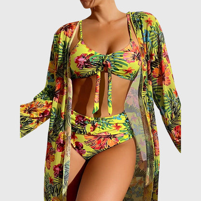 Women's Tropical Bikini with Sheer Pool by Selouva