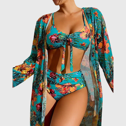 Women's Tropical Bikini with Sheer Pool by Selouva