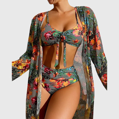 Women's Tropical Bikini with Sheer Pool by Selouva
