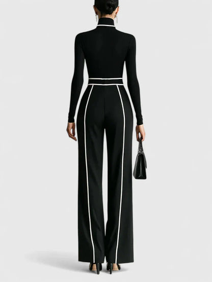 Women's Turtleneck Two Piece Set by Selouva