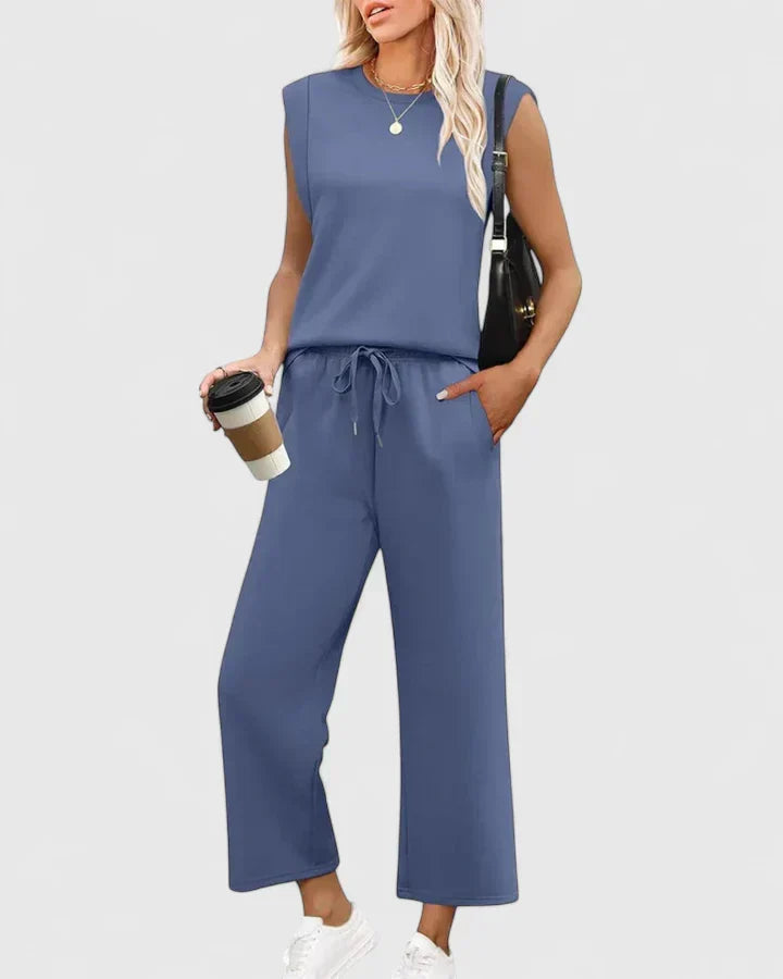 Women's Two Piece Set Casual Daywear by Selouva