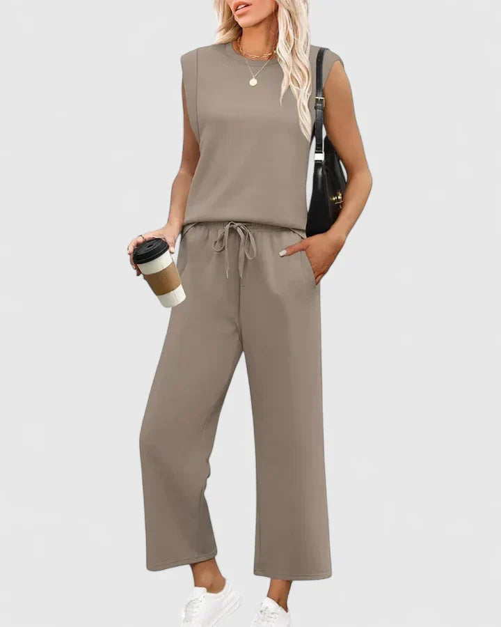 Women's Two Piece Set Casual Daywear by Selouva