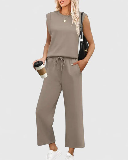 Women's Two Piece Set Casual Daywear by Selouva