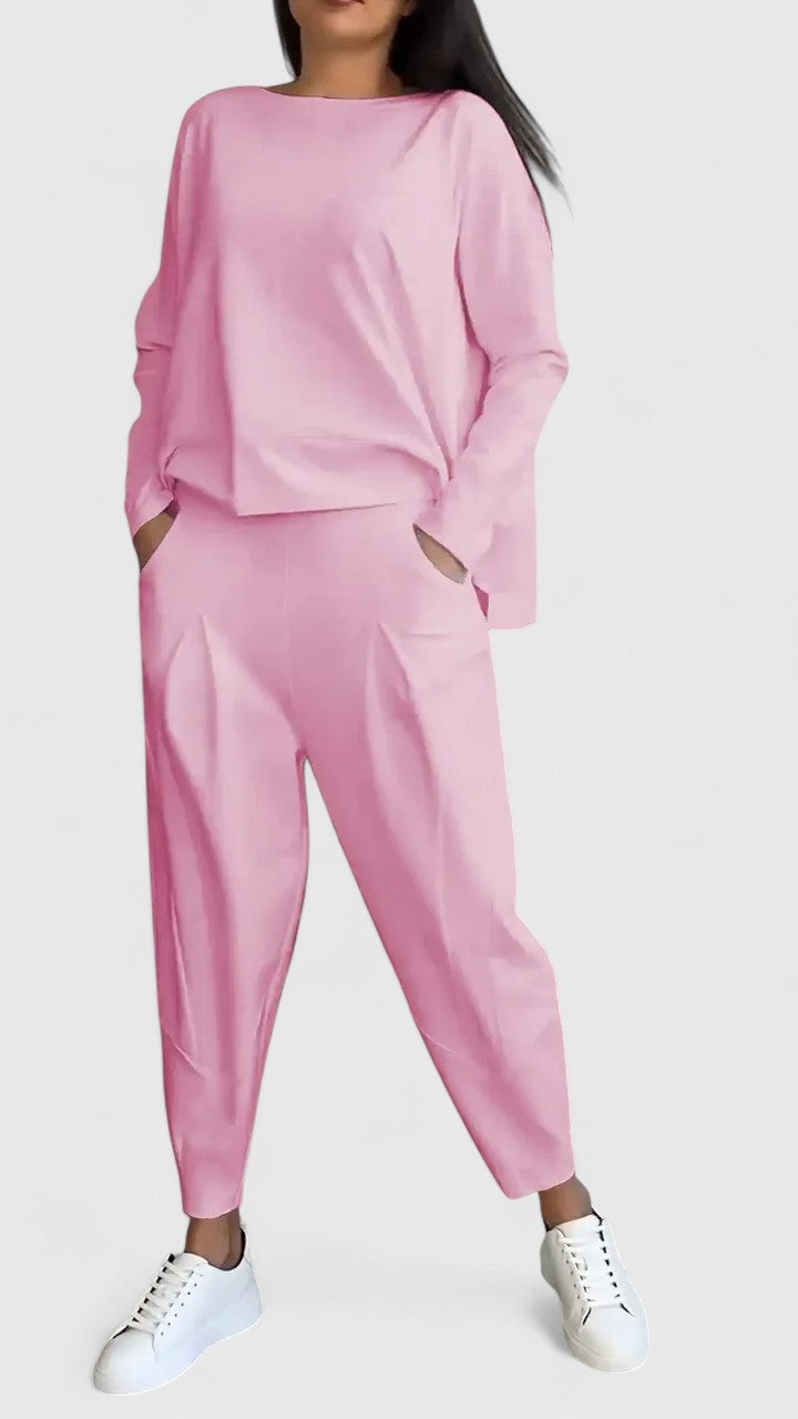 Women's Two Piece Set with Cozy Home by Selouva