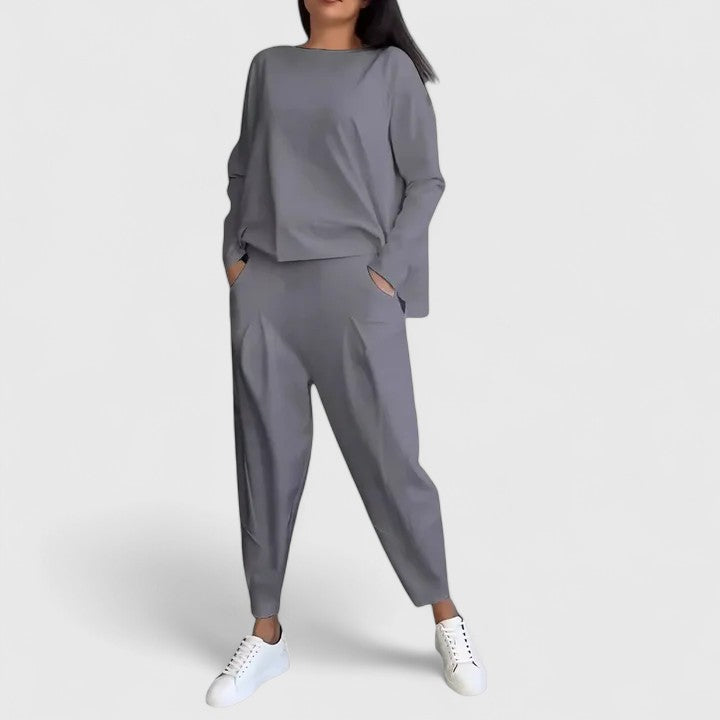 Women's Two Piece Set with Cozy Home by Selouva