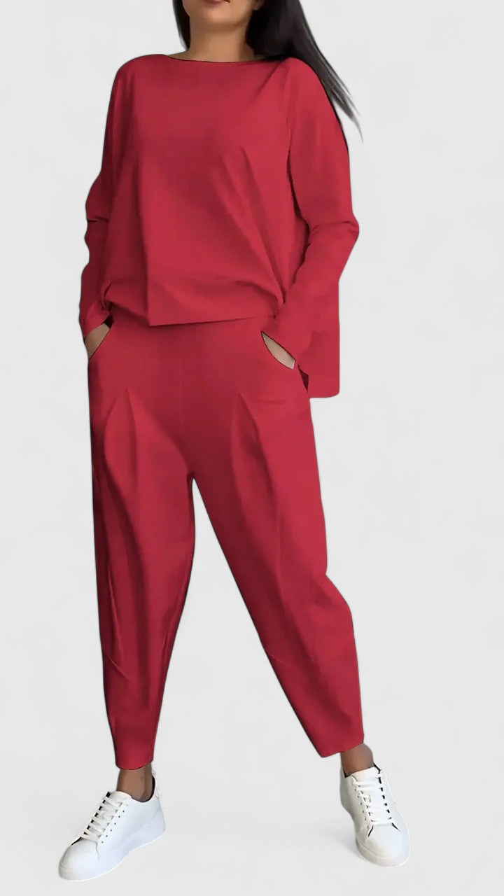 Women's Two Piece Set with Cozy Home by Selouva