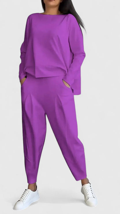 Women's Two Piece Set with Cozy Home by Selouva