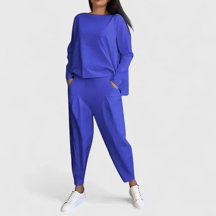 Women's Two Piece Set with Long Sleeve by Selouva