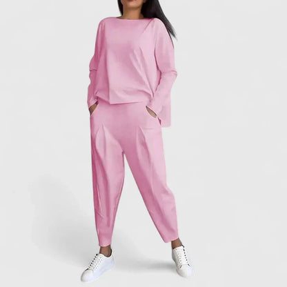 Women's Two Piece Set with Long Sleeve by Selouva