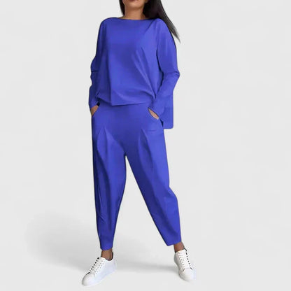 Women's Two Piece Set with Long Sleeve by Selouva