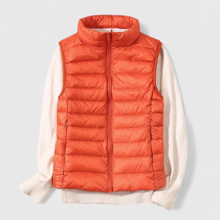 Women's Vest Comfort Fit Rainproof by Selouva