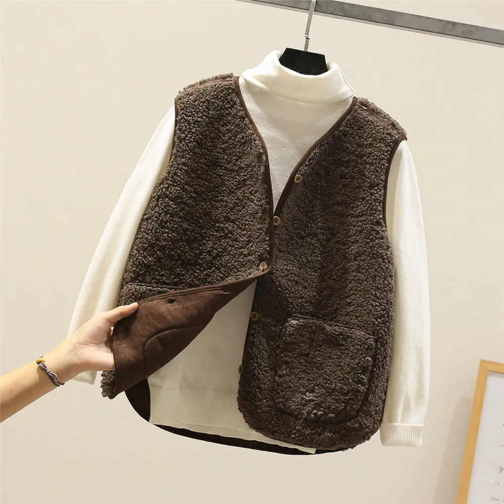 Women's Vest Lightweight Fleece by Selouva