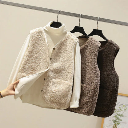 Women's Vest Lightweight Fleece by Selouva