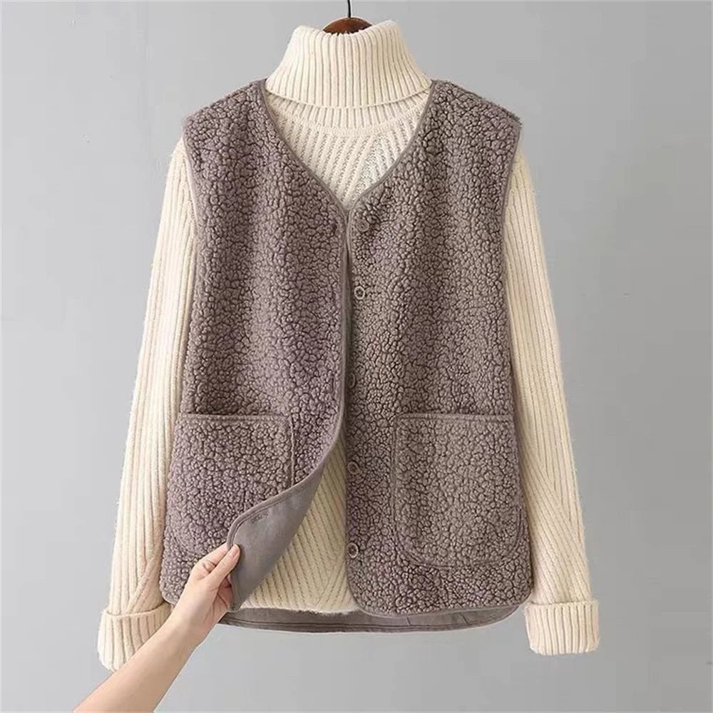 Women's Vest Lightweight Fleece by Selouva