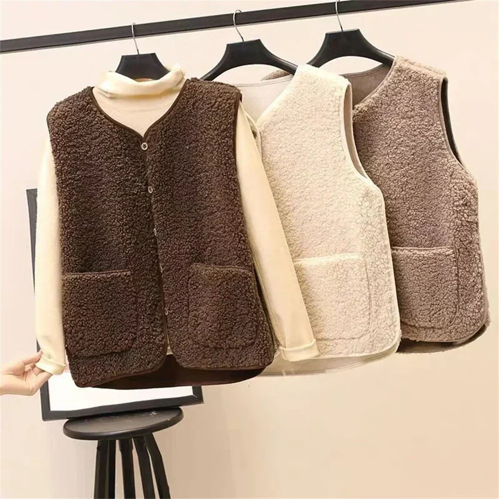 Women's Vest Lightweight Fleece by Selouva