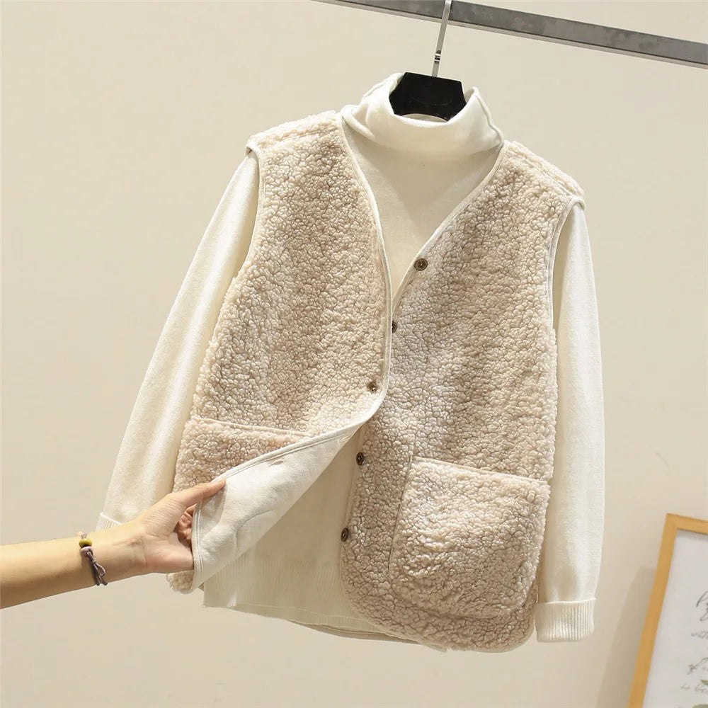 Women's Vest Lightweight Fleece by Selouva