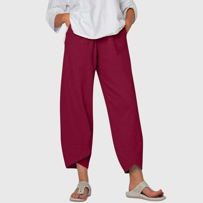 Leona Comfortable Pants For Everyday Comfort And Sleek Style by Selouva