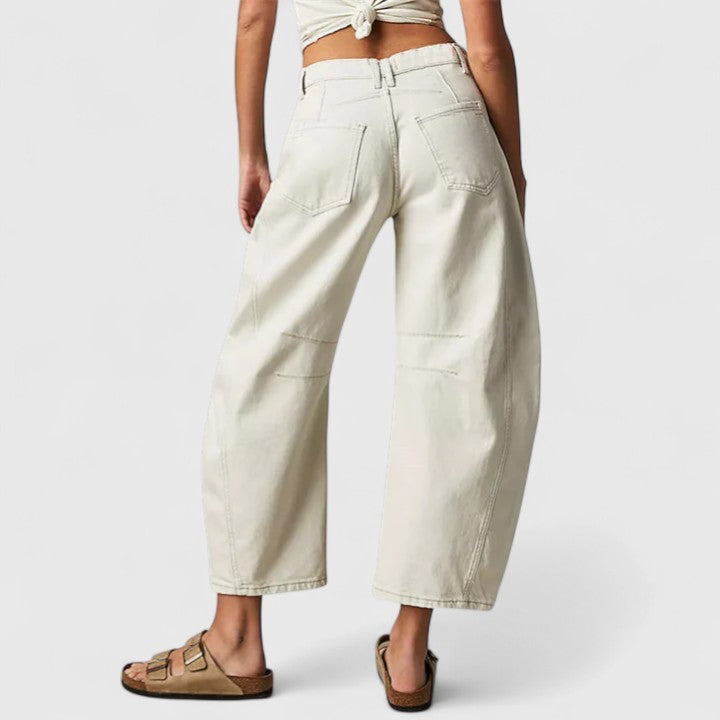 Rain Comfortable Wide Leg Pants for Everyday Comfort and Style by Selouva