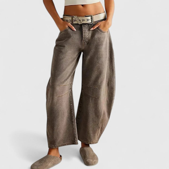 Rain Comfortable Wide Leg Pants for Everyday Comfort and Style by Selouva