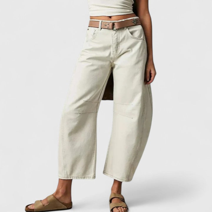Rain Comfortable Wide Leg Pants for Everyday Comfort and Style by Selouva