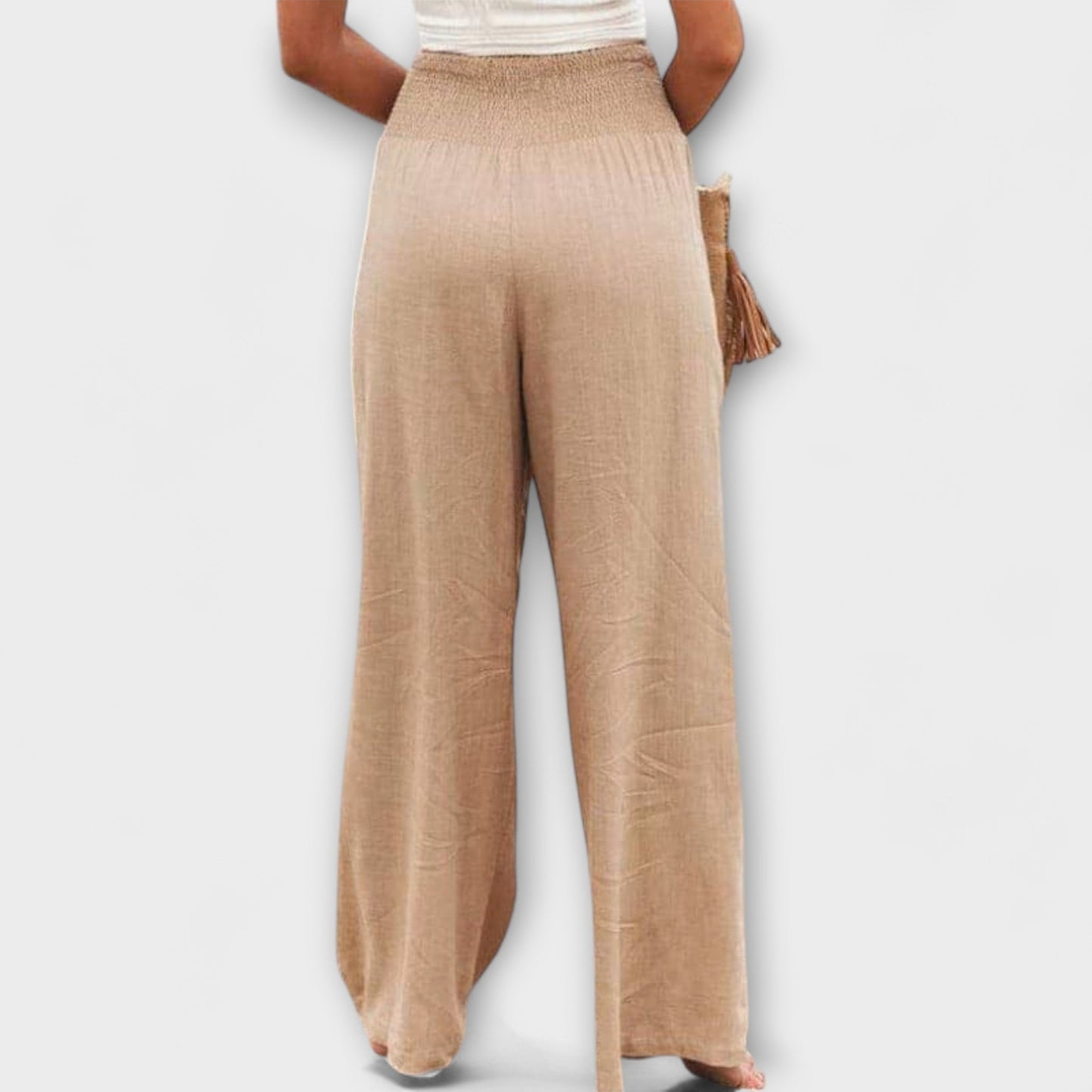 Thearya Casual Wide Leg Pants For Everyday Comfort by Selouva